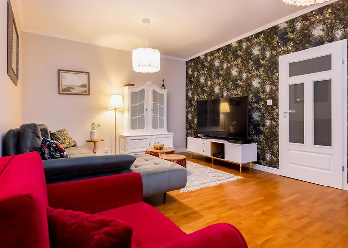 Wojciecha 9b 1 - Srodmiescie 70m2 Parter Apartmán Gdyně